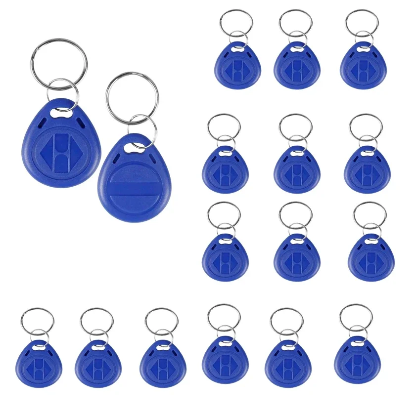 

100Pcs/lot 125khz RFID T5577 Clone Keys Tag Duplicator Card EM5200 / EM4305 T5577 Rewritable Proximity Writable Rewrite Copy Key