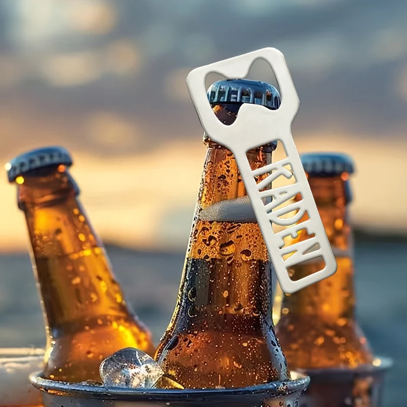 

Персонализированная открывалка для пивных бутылок. Идеально подходит для кухни и ресторана. Простые и эффективные подарки на День отца.