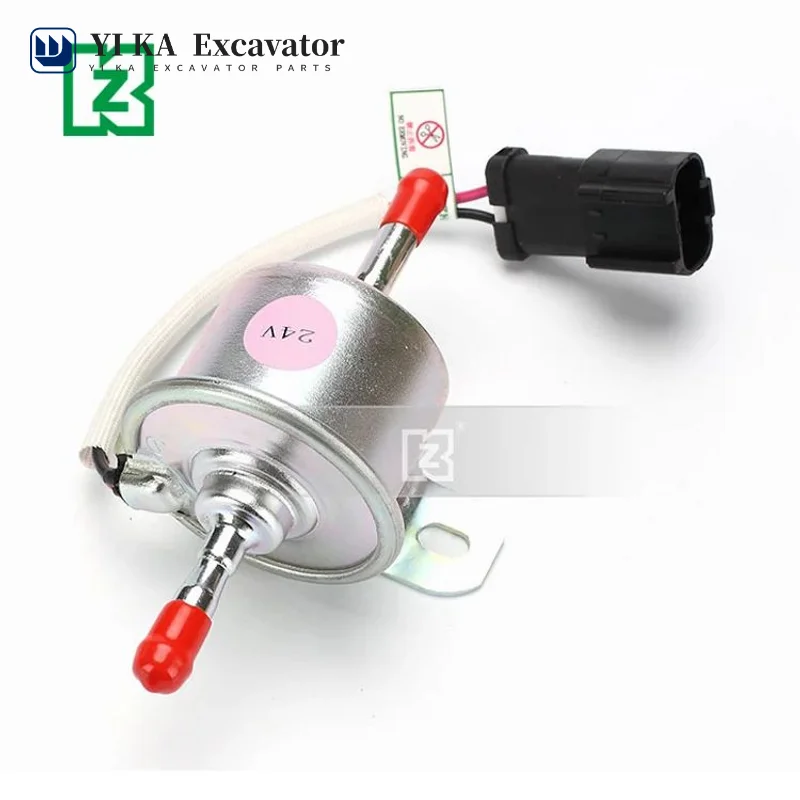 Yangma Excavator Electronic Fuel Pump 24V Black Plug VIO75 80 60 4D84 Engine External Fuel PumpYangma Excavator Electronic Fuel