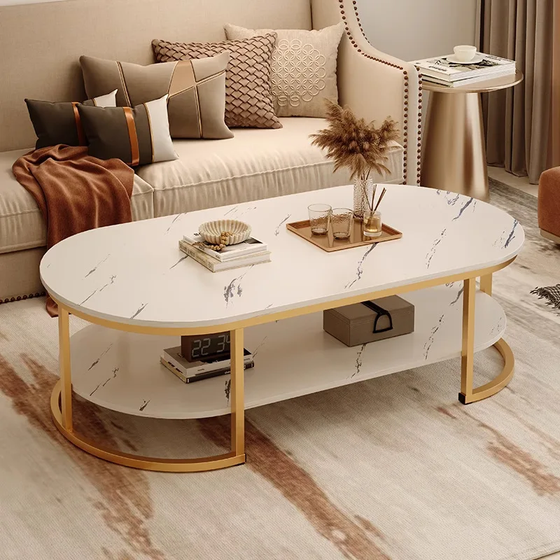 

Гостиная, бытовой чайный столик, аренда дома, диван, приставной столик, простой современный легкий роскошный новый маленький столик для квартиры