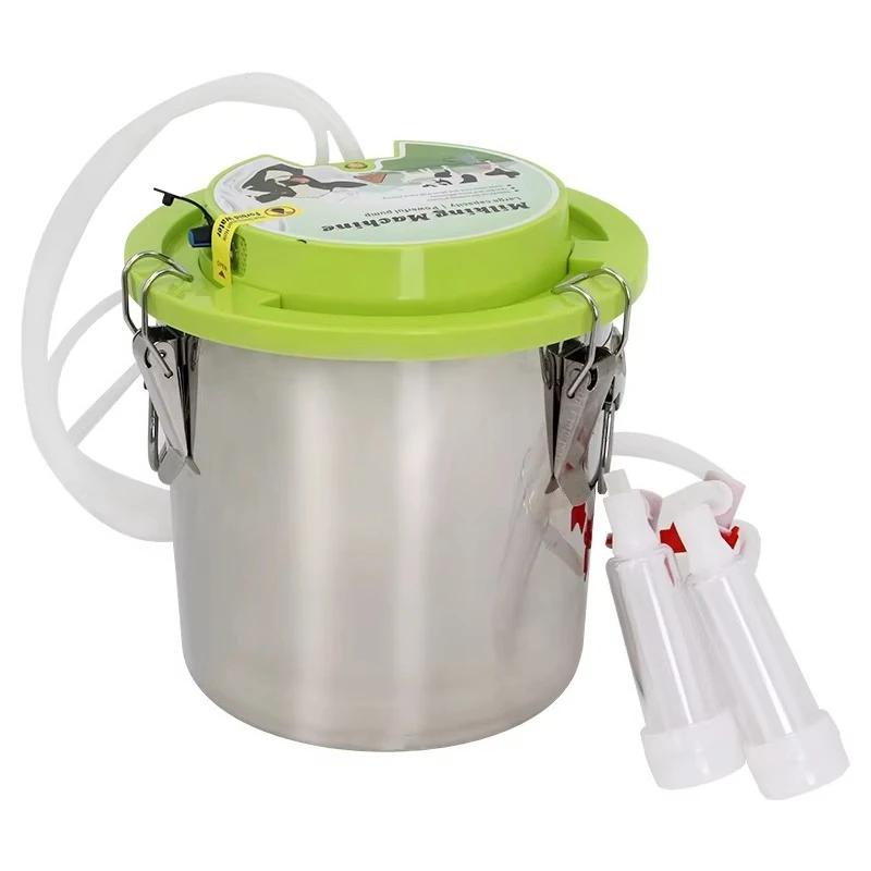 

12L Stainless Steel Portable Sheep Milking Machine for Farm New Condition Integrated Design