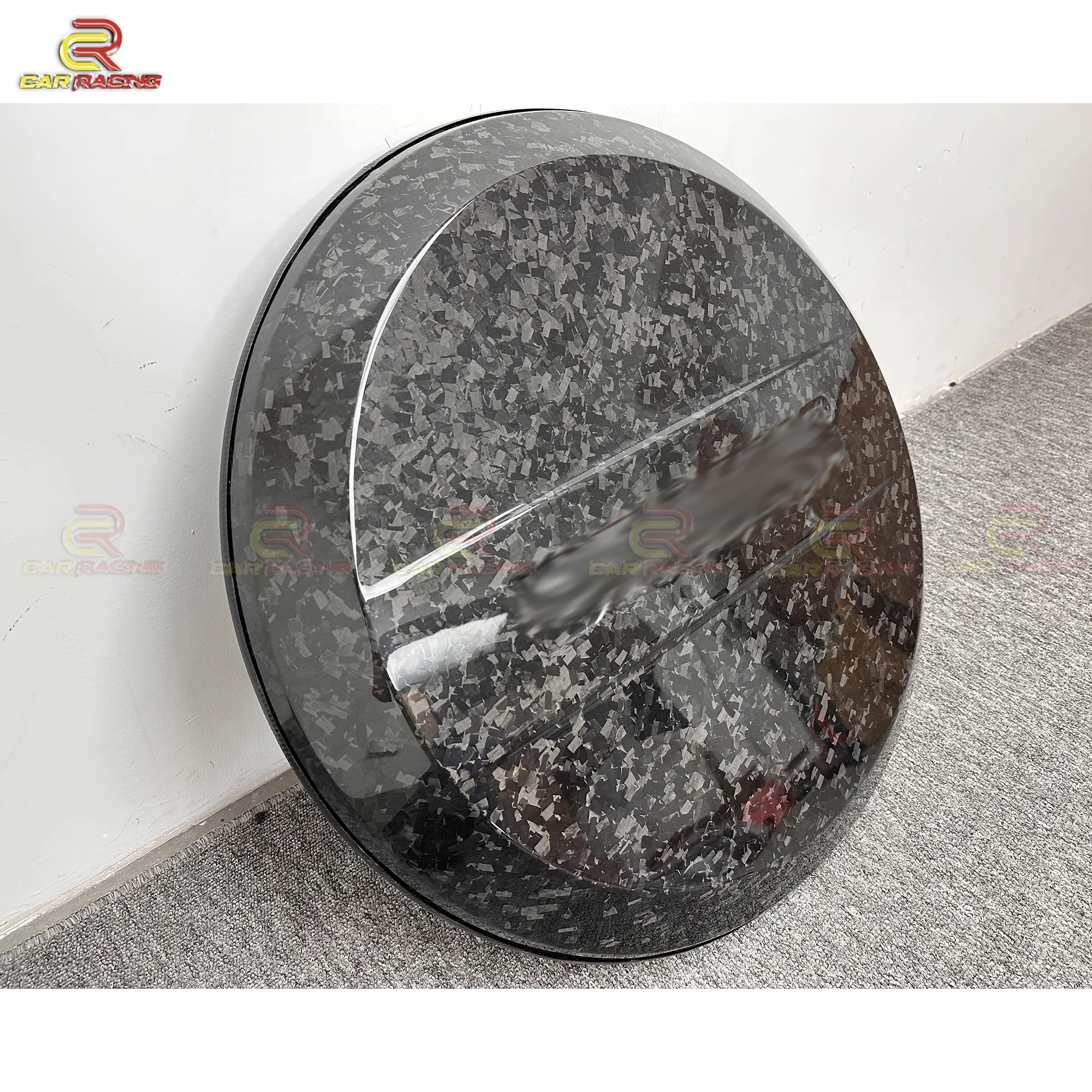 

Spare Tire Cover for Mercedes Benz G Class W464 G550 G500 G63 2019-2024 Brabu Style Forged Carbon Rear Wheel Cover Car Parts