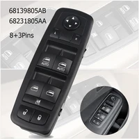 68231805 AA para Dodge Charger Chrysler 200 300 reemplazo de interruptor de ventana eléctrico maestro de doble automático para 68139805 AB