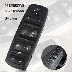 68231805AA For Dodge Charger Chrysler 200 300 Dual-Automatic Electric Master Power Window Switch Replacement for 68139805AB