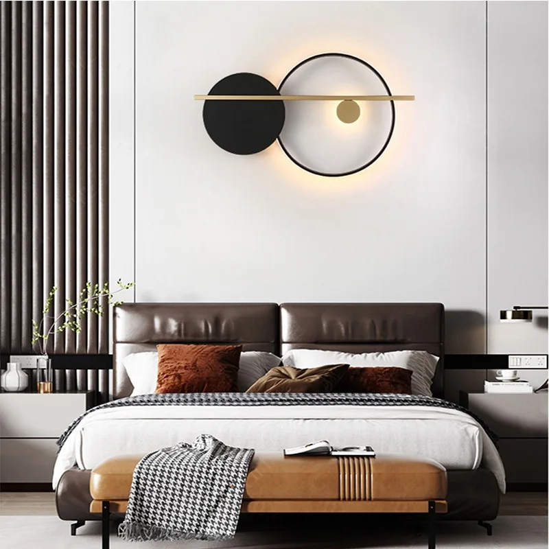 Creative Home Decoration Modern New LED Wall Lamps For Study Living Room Bedside Bedroom Aisle Parlor Flats Home Indoor Lighting