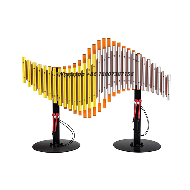 Creative Design Stainless Steel Aluminum Alloy Heat-resistant Durable Community Shopping Mall Outdoor Percussion Instrument