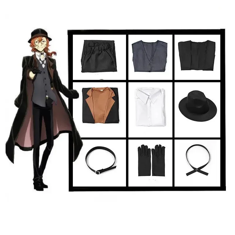 2025 ใหม่คอสแด๊ดดี้ นากาฮาระ ชูยะคอสเพลย์ผู้ใหญ่ผู้ชายชุดฮาโลวีนคาร์นิวัลเครื่องแต่งกาย ☆ WR ☆