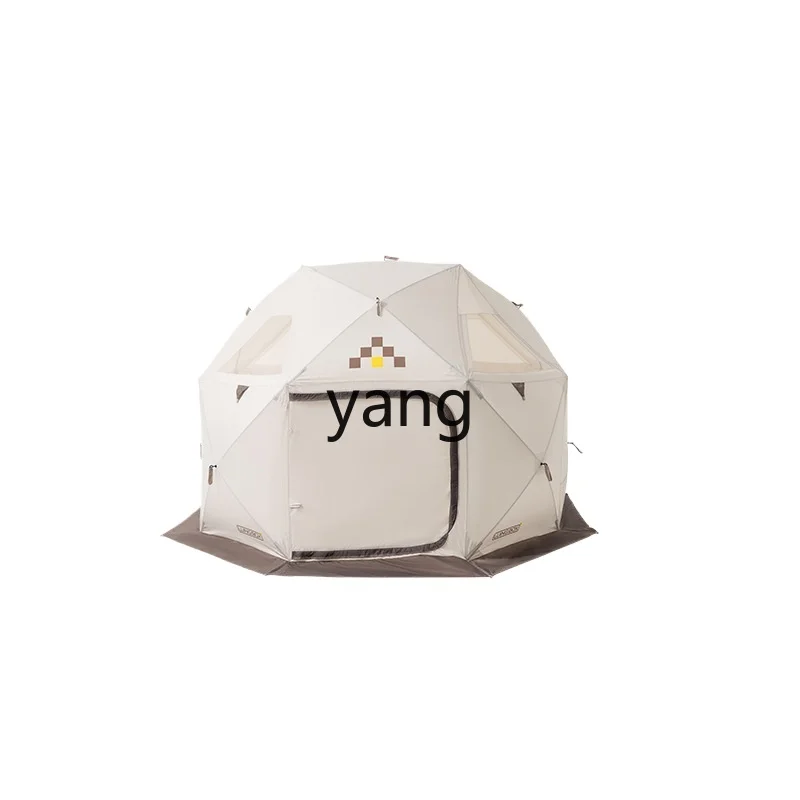 

Yjq Sphere-Shaped Tent Outdoor Folding Portable Camping Thickened Waterproof Sunshade Camping Tent