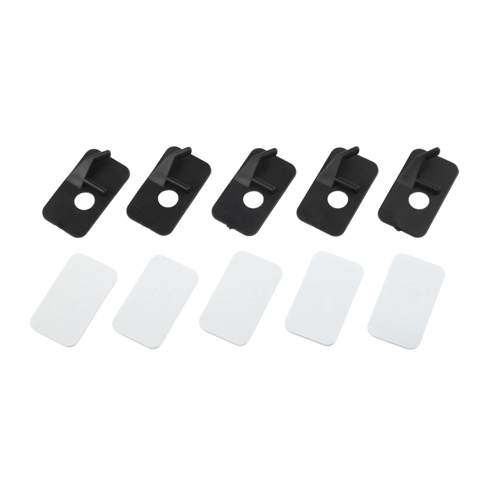 5pcs Arrow Rest Self-Adhesive Right Left Hand Recurve Bow Hunting Shoot Right Hand Version Plastic Arrow Rest