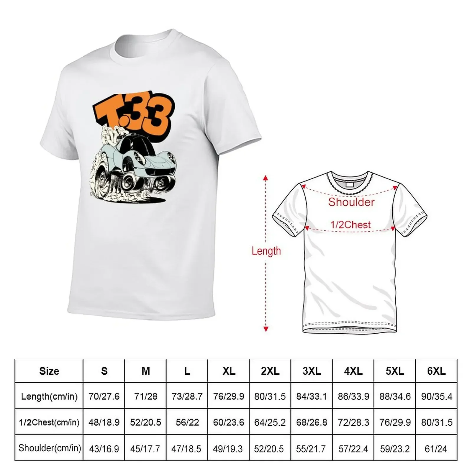 Gordon Murray Automotive T.33 Kustom T-Shirt new edition summer top men graphic t shirts