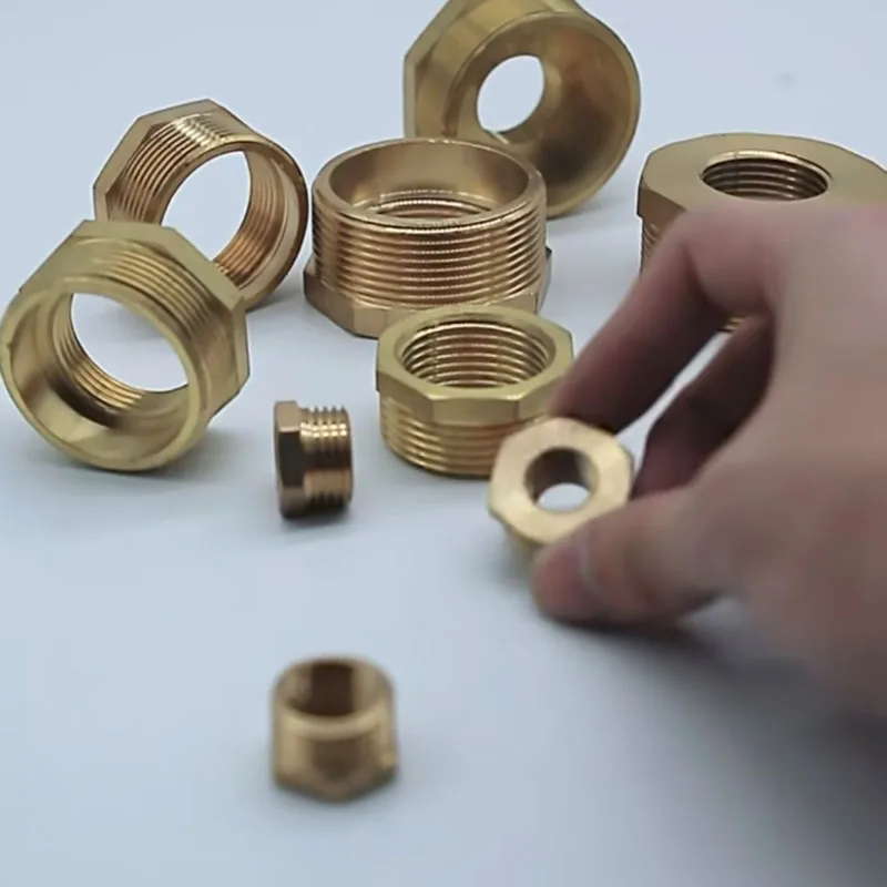 

1/8"-1" BSP Male to Female Brass Bushing Adapter Hydraulic Pipe Threaded Fitting