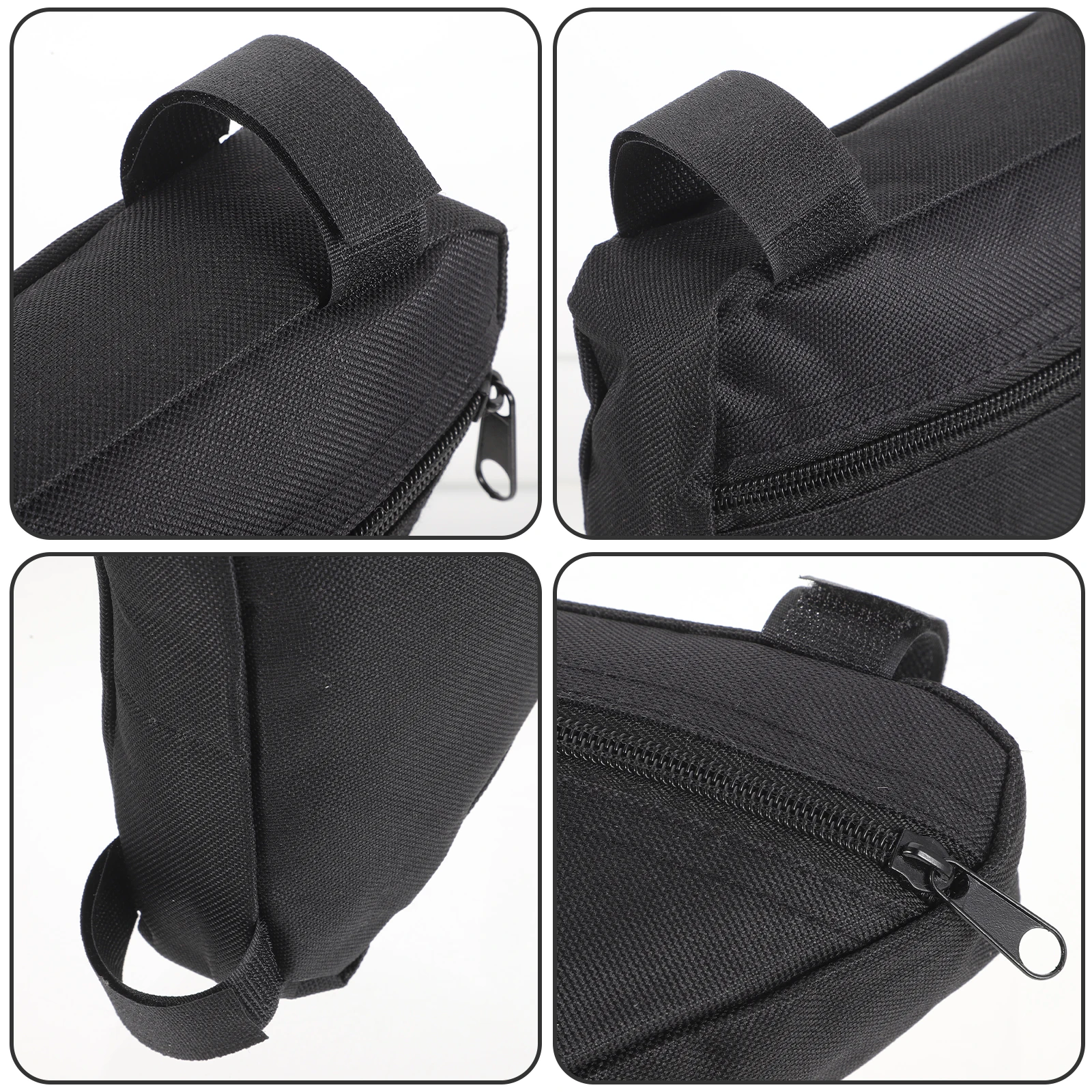 

1pc Bike Frame Bag Large Capacity Waterproof Oxford Cloth Cycling Pouch For Mountain Road Bikes Riding Front Beam