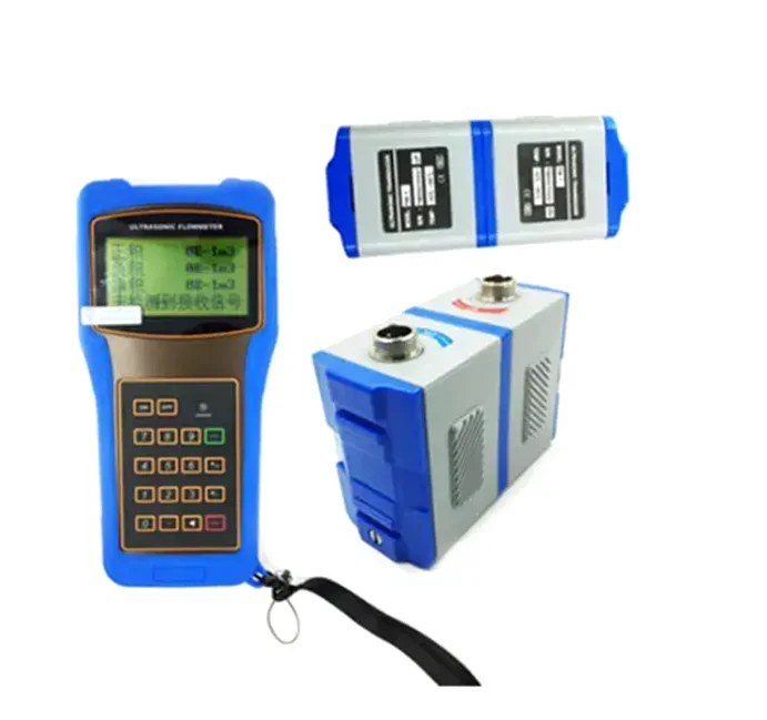 External Clamp Portable Handheld Ultrasonic Flowmeter Sewage Flowmeter