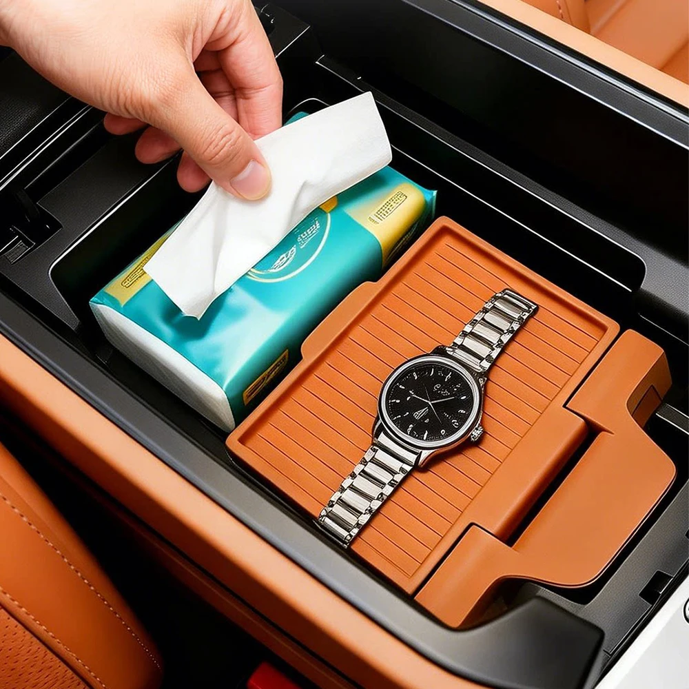 

Ящик для хранения в центральной консоли автомобиля, ящик для хранения в подлокотнике, аксессуары для интерьера автомобиля Chery ICAR V27