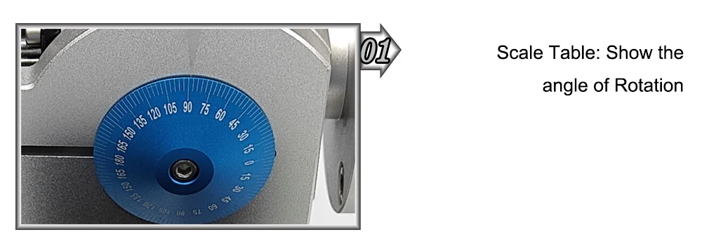HUNST Drehachsen-3-Backen-Arbeitstischfutter D80A & Aktivierbarer Reitstock-Indexierkopf für CNC-Lasermarkier- und Graviermaschinen – Detail 2