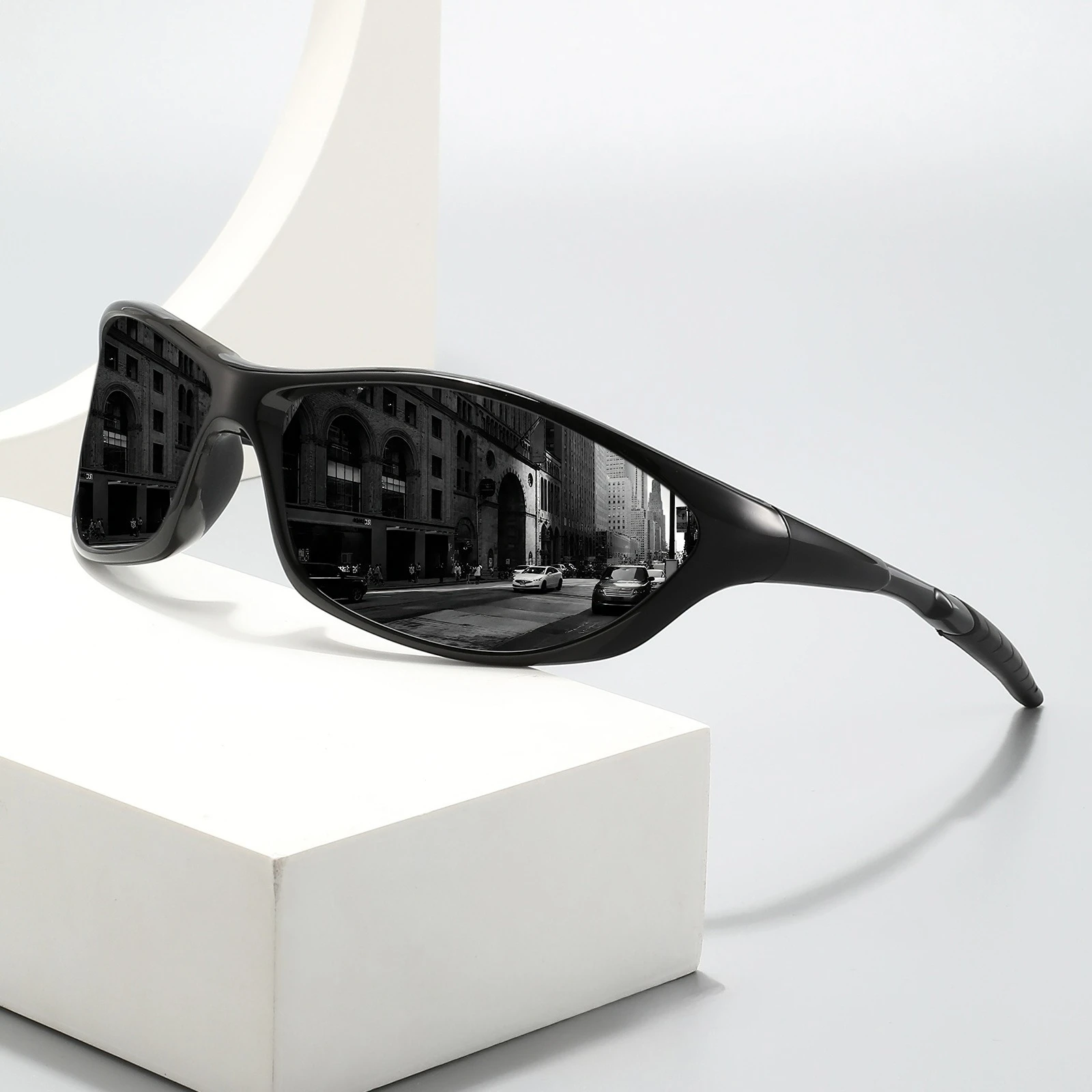 New Men Polarized Sports Sunglasses Women's Windproof Lightweight Cycling Sun Glasses Running Driving Outdoor UV Eyewear