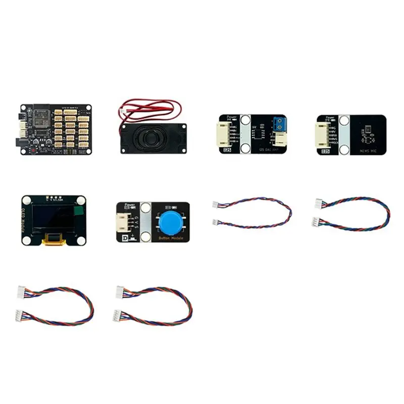 [nouveau-a09r-】-carte-de-developpement-esp32-une-wi-fi-intelligence-artificielle-chat-vocal-haut-parleur-amplificateur-audio-micro-ecran