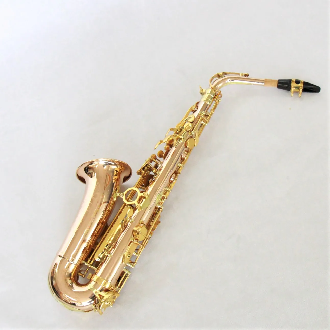 Professional High Quality Saxophone Alto Rose Gold Lacquer Alto Saxophone Wholesale