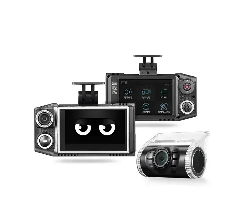 itronics itb 7000plus dash cam front and rear dual for cars camer back recorder with GPS 24H parking