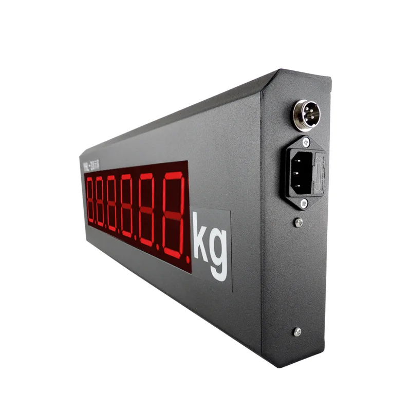 YHL-3 YHL-5 YHL-8 Weighing Scale Indicator Large Screen LED Outdoor Red Text Display for Truck Weighing Scale