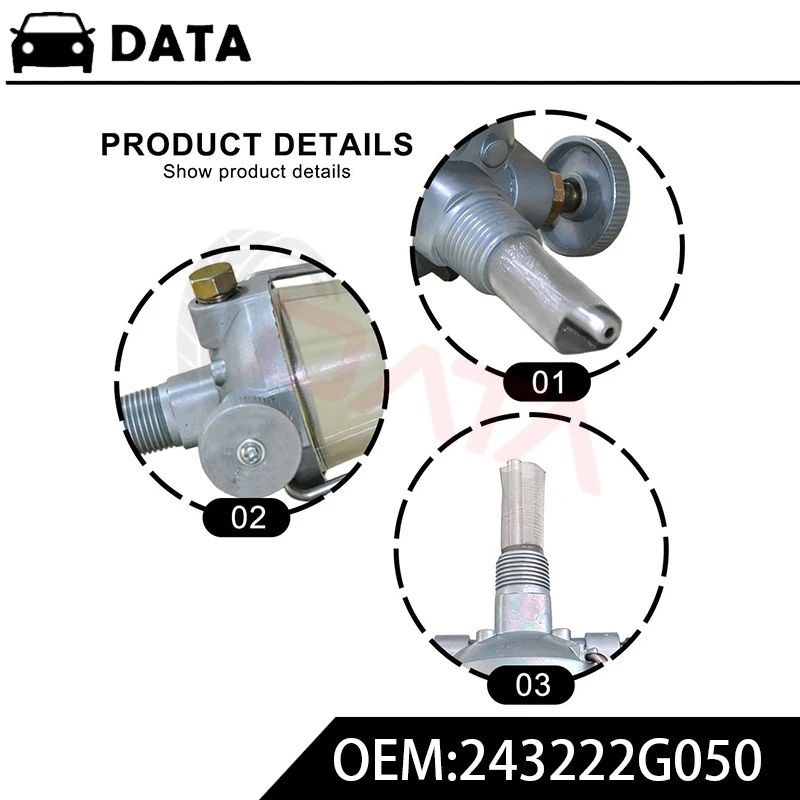 DATA Fuel Sediment Bowl Assembly 2NAA9155B for Ford 8N 9N 2N NAA Jubilee Massey Ferguson TE20 TO20 TO30 TO35 MF35 MF50