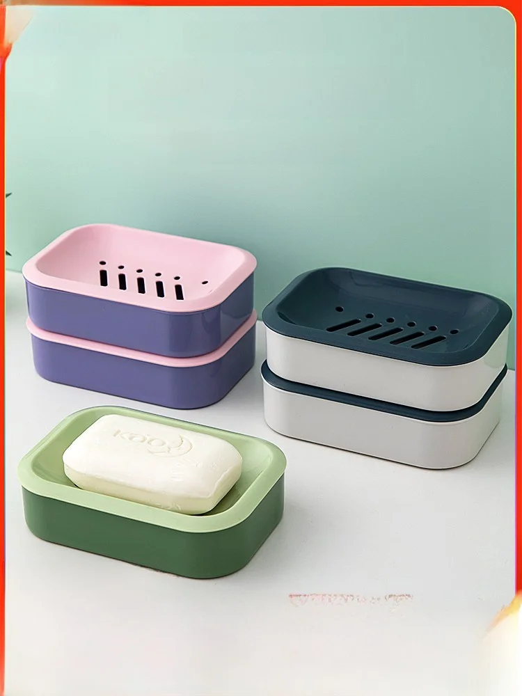 

Двухслойная дренажная коробка для мыла Di Creative для Batoom, держатель для мыла для домашнего использования, столешница для хранения Batoom Ra