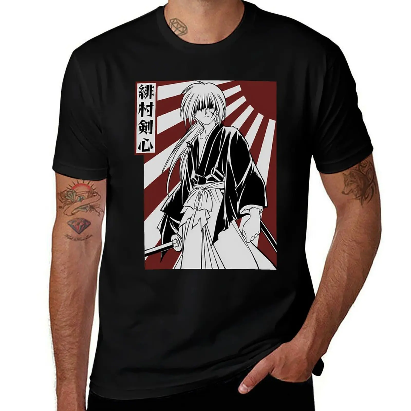 

t for cotton funny man anime funny shirts man T-Shirt t shirts t shirts Kenshin