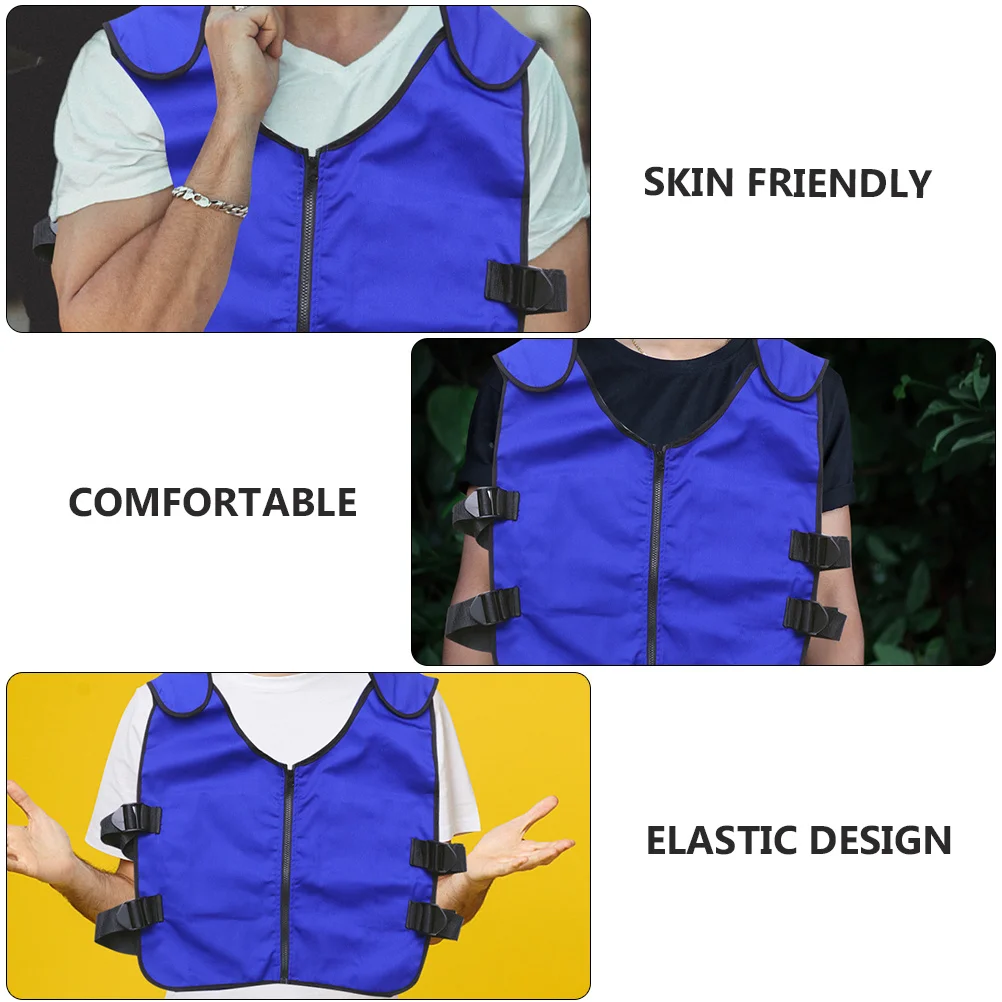

1Set Cooling Vest Lightweight Breathable Ice Vest Outdoor Summer Quick Heat Dissipation Comfortable Cooling Waistcoat