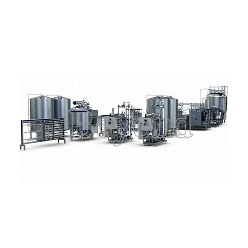 FOODLINE Continuous Fermented Yogurt Processing Line Precise Constant Temp Control Avoid Yogurt Curd Fragmentation