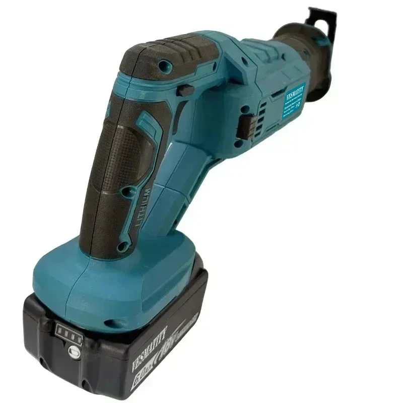 Vesmatity Combo Set Brushless Grinder Butter Gun Chainsaw Inflator Silicone Gun Cutting Machine for Makita 18V Battery Pro