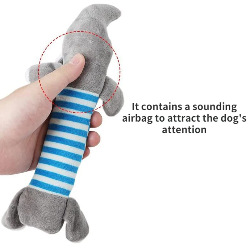 Dog Squeaky Toy Stuffed Animals Dog Plush Toy Dog Chew Toy for Small Dogs Medium Dogs Squeeky Doggie Toy Puppy Toy Squeak