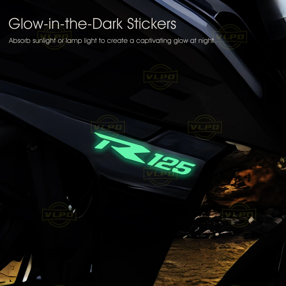 Motorcycle Glow Stickers Waterproof Decal for VOGE 125R 125 R R125 2023 2024 2025 2026 Accessories