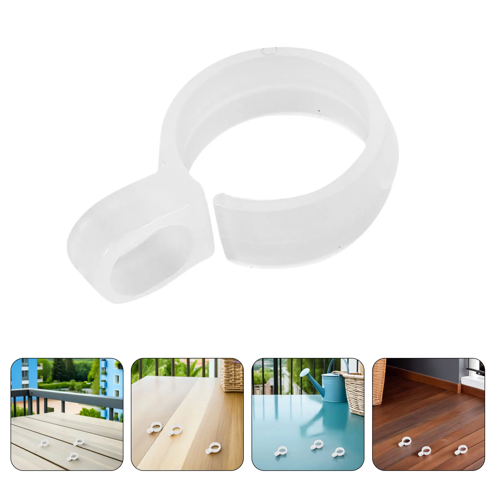 

100Pcs Windproof Hanger Clips Plastic Fixing Buckle Secure Clothes Drying Rack Clamp Organizer Laundry Hooks Clip Hooks