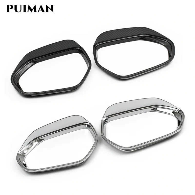 

For Toyota Yaris Cross 2020 2021 Accessories ABS Chrome Car Rear view mirror block rain eyebrow Cover Trim Sticker Car styling