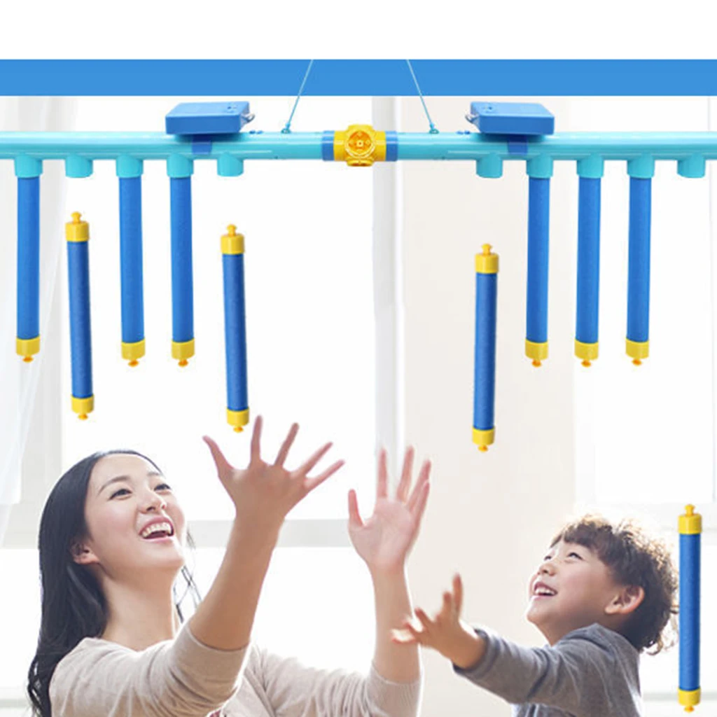 Children's Hand Speed Challenge Game Machine Reaction Training Sticks Educational Activity Parent-Child Interactive Toy