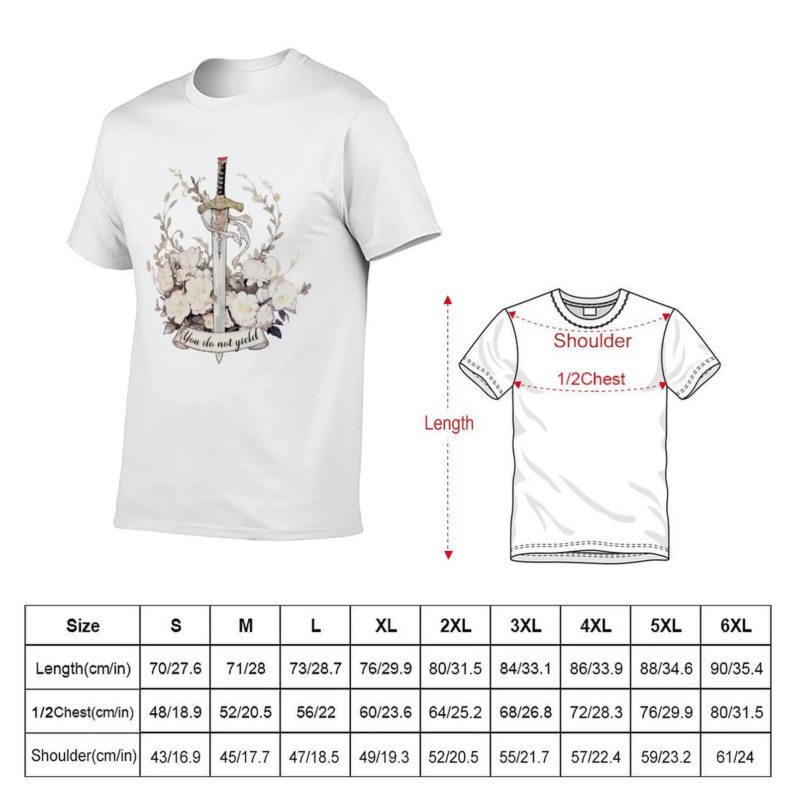 เสื้อยืด You Do Not Yield Throne Of Glass เสื้อยืดผู้ชาย ผ้าฝ้าย เสื้อยืดผ้าฝ้าย 100%