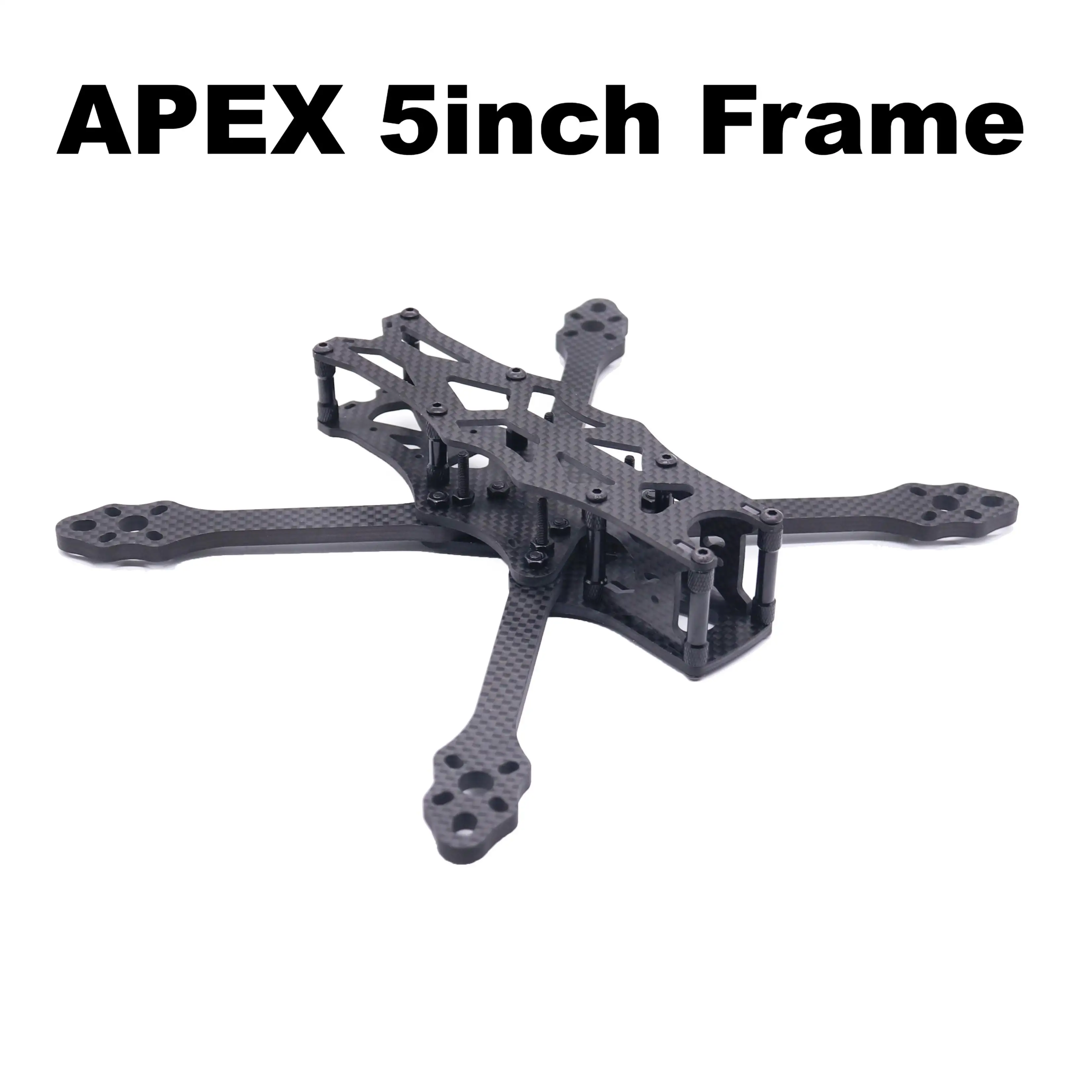 RC APEX 5inch FPV Drone Frame Kit Carbon Fiber Racing Drone Quadcopter Freestyle INAV Beatflight F722 Ardupilot Flight Control