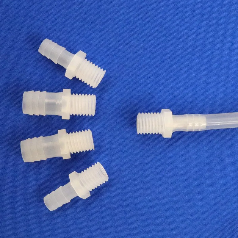 5~100pcs M14 male thread to 8~14mm Hose Straight Connector  irrigation soft Pagoda Joints Aquarium  Pipe Fish Tank Adapter