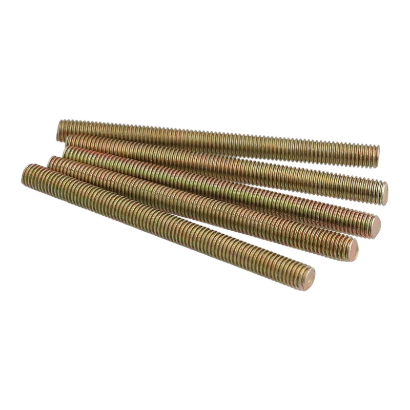 

M6(6mm) M8(8mm) Color Zinc Fully Threaded Rods Dual Head Threaded Bar Headless Stud Bolts Screw Rod Tooth Stick