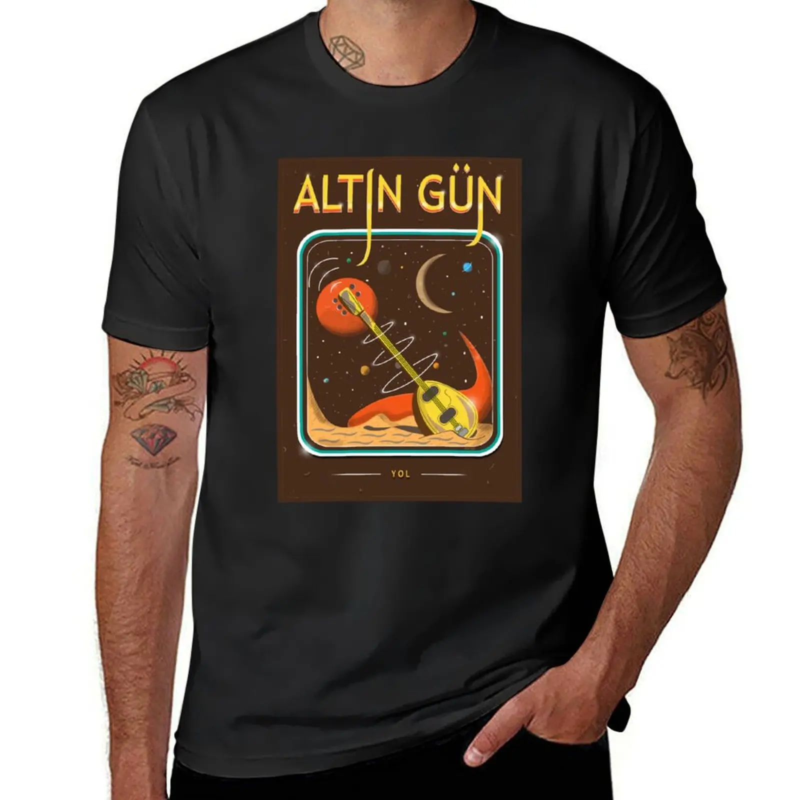 Alt?n Gün T-Shirt plain quick drying plain white t shirts men