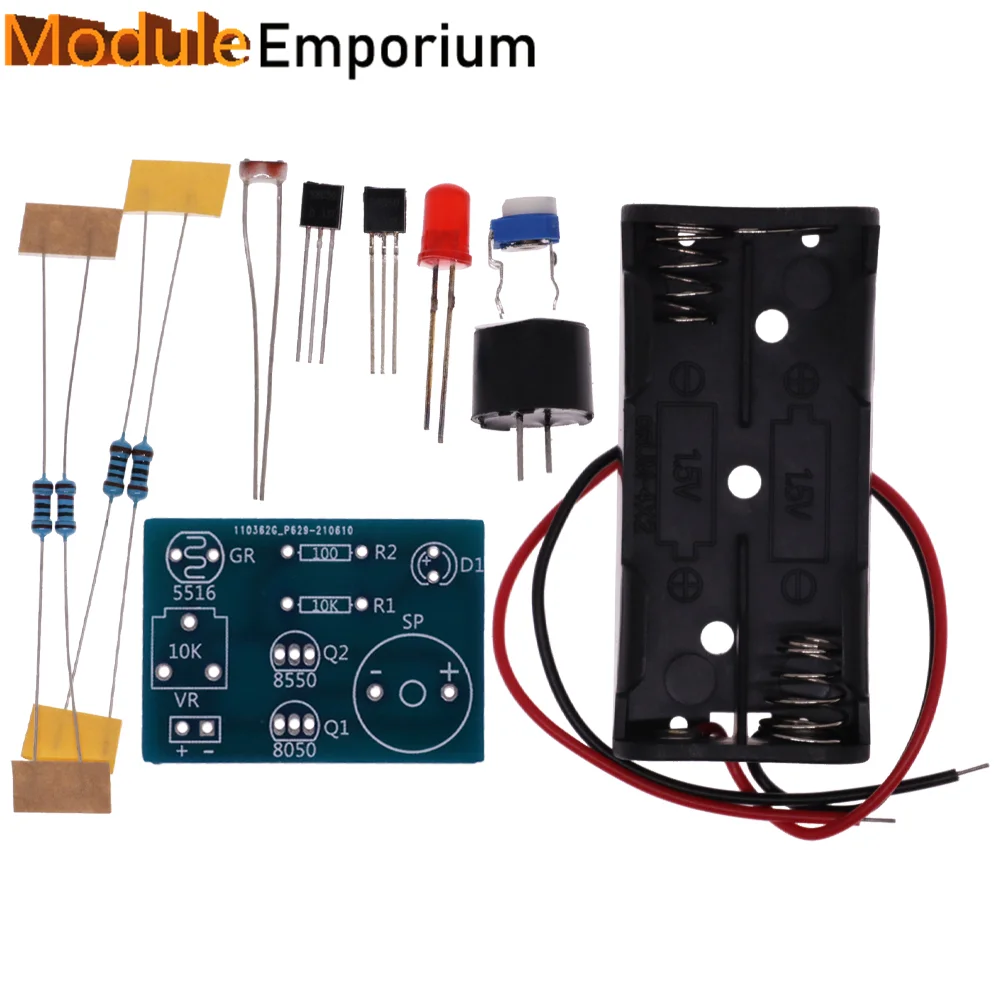 ชุดอุปกรณ์ของตกแต่งงานปาร์ตี้ไฟสัญญาณเตือนไฟเสียงและไฟเซ็นเซอร์โมดูล