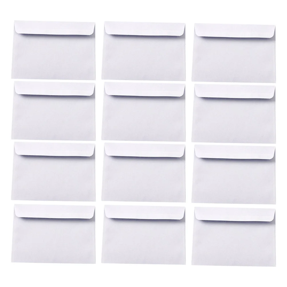 100Pcs White Self-Sealing Security Business Envelopes for Privacy Protection Office Document Mailers Letter Size Flat Shipping