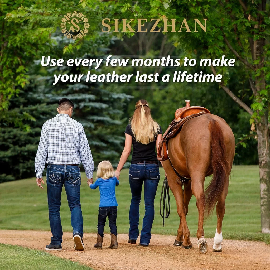 كريم سرج جلدي احترافي عالي الجودة مغذي ومضاد للتشقق لتلميع سروج الحصان #5