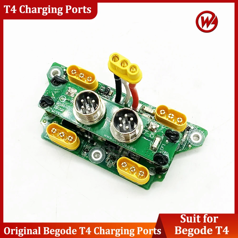 Original Gotway Begode T4 Charging Ports+ Battery Control Board Assembly Spare Parts Official Accessories