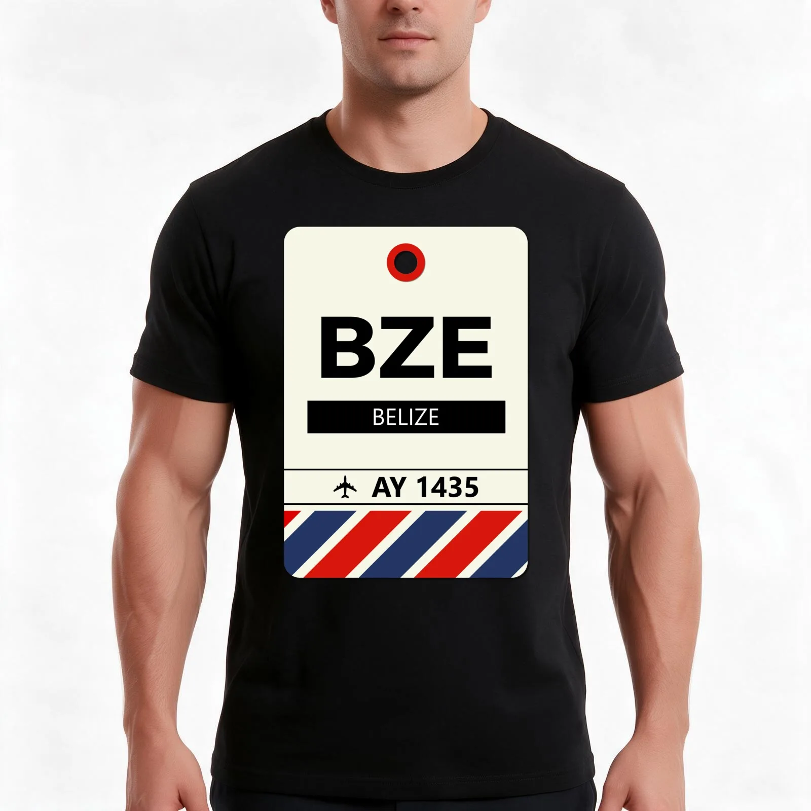 Belize T-Shirt Summer Casual Cotton Tee Oversized Streetwear Tops Vintage Graphic Print Loose Fit Short Sleeve 100% Cotton