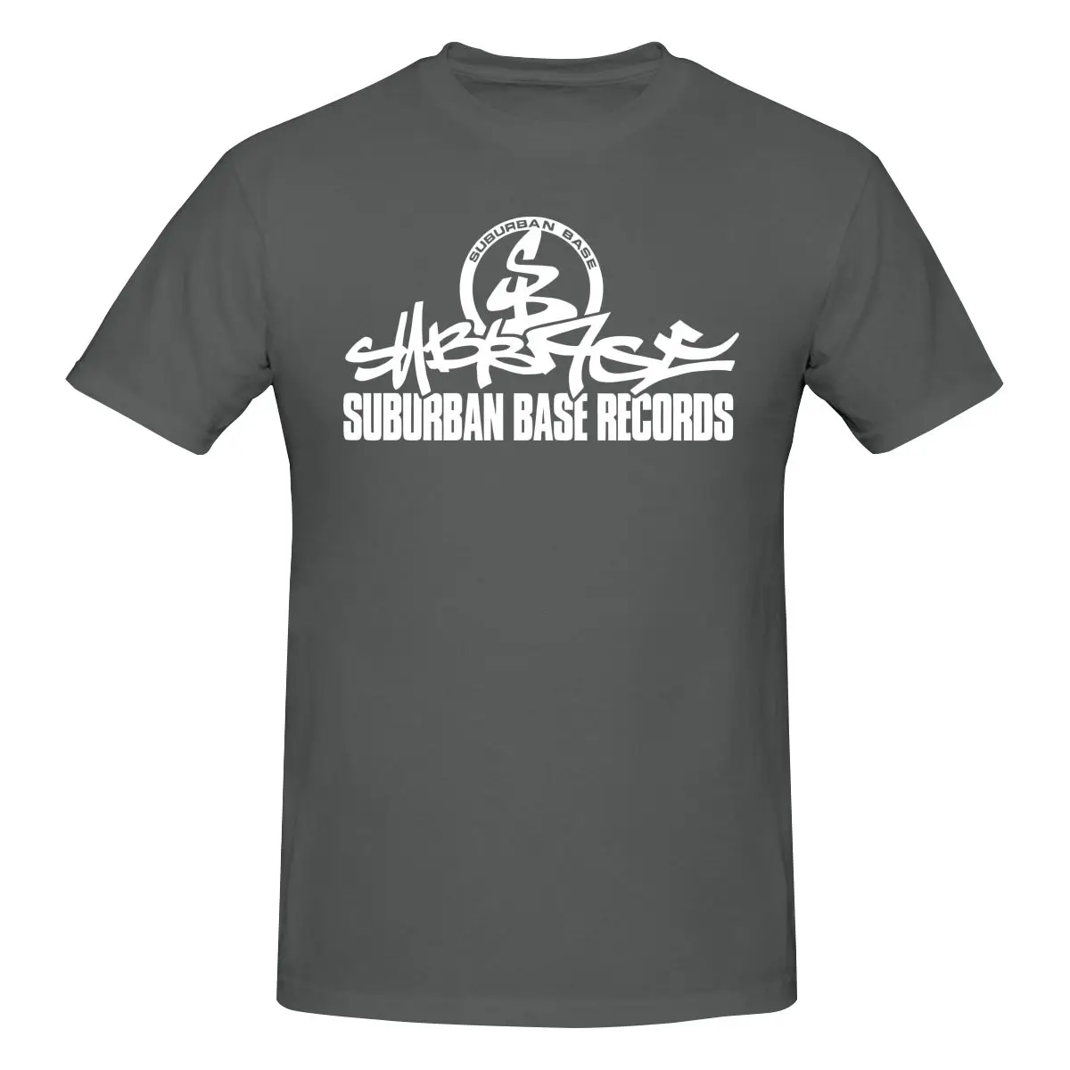 Funny Suburban Base Record Jungle Hardcore Men's T-shirt Printed Tops are loose and slim fit Women's T-shirts