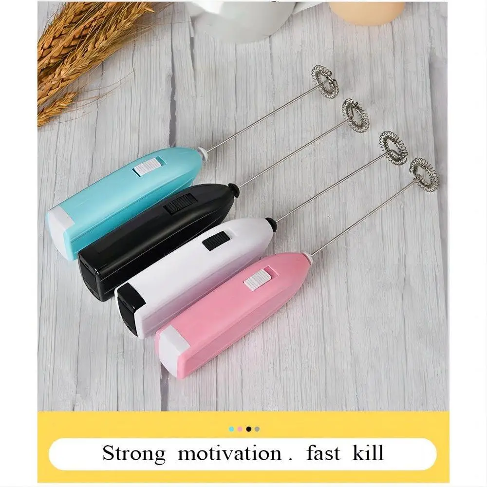 1Pc Portable Mini Electric Blender for Quick Stirring - Ideal for Milk, Coffee, and Cappuccino Cream - Battery Not Included