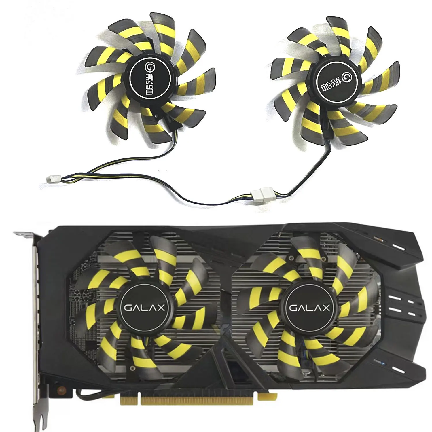 

New GTX970 GPU Fan GA92O2U 4PIN 85MM for GALAXY GTX660TI 760 780 780TI 950 960 970 Graphics Card Cooler Fan