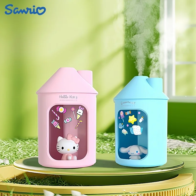 Sanrio Hello Kitty Kuromi Colorful Mini Air Humidifier Sanrio Breathe Easy With Ultrasonic Cool Mist Cordless Super Quiet Gift