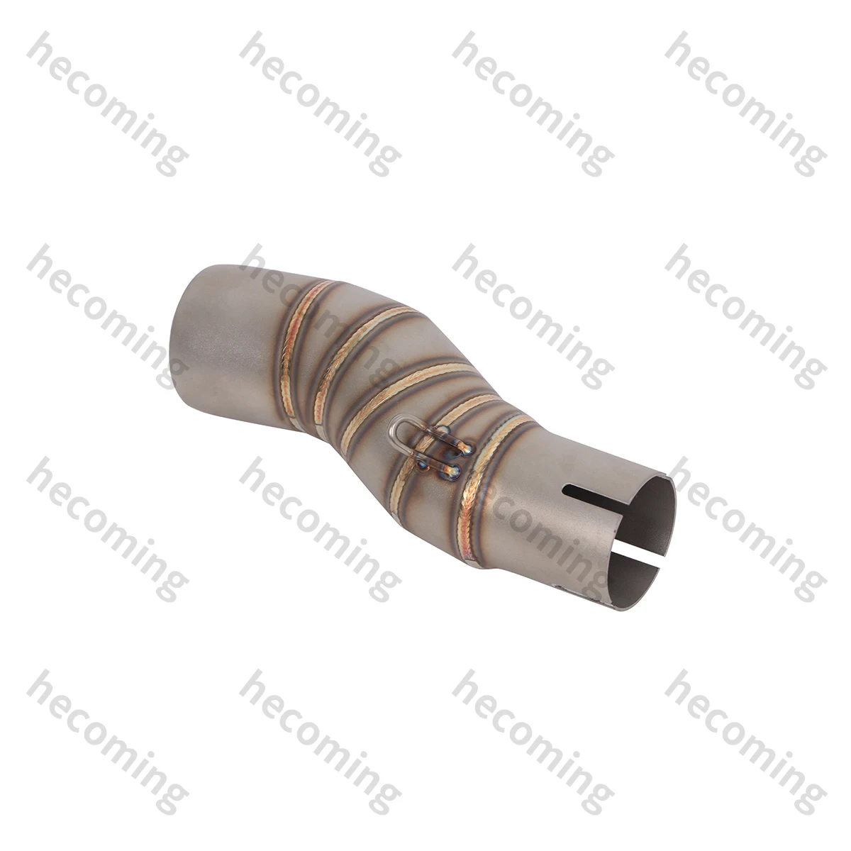 Exhaust Mid Link Pipe Slip on For CF-Moto 450SR 450SS 450NK 450MT Middle Link Pipe Fits 51mm Muffler Modify